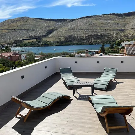 Lägenhet Mlinar-two Bedroom Seaview *