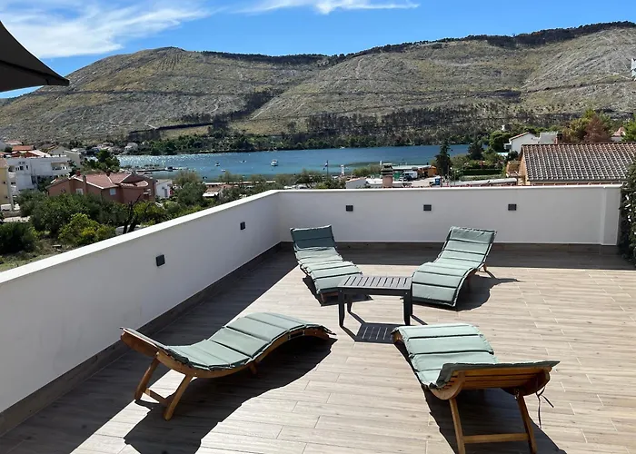 Lägenhet Mlinar-two Bedroom Seaview *