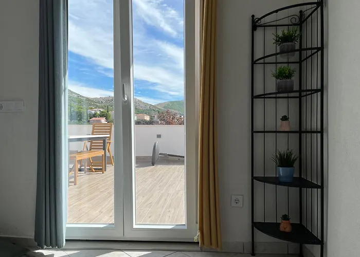 Lägenhet Mlinar-two Bedroom Seaview *